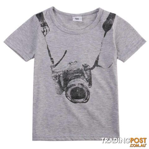 Camera Short Sleeve Shirt