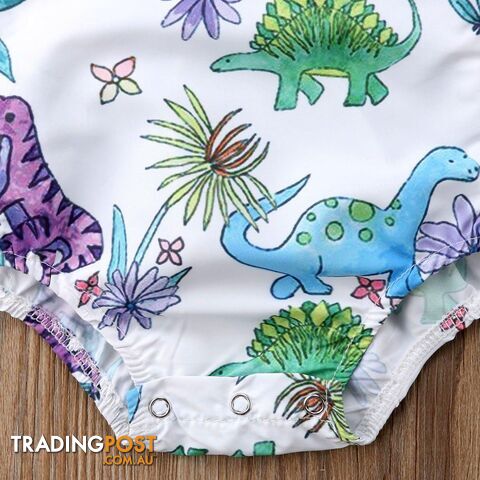 Colourful Dino Romper