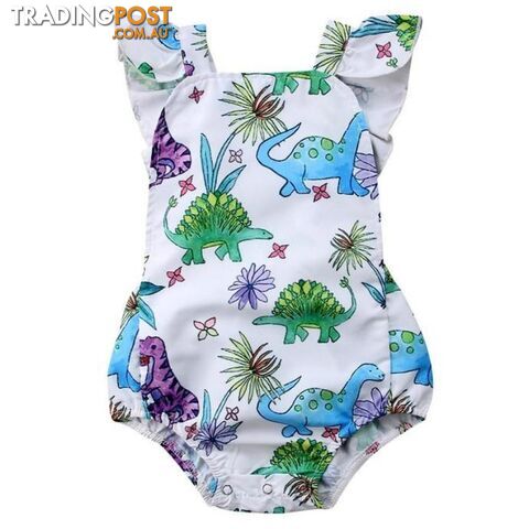 Colourful Dino Romper