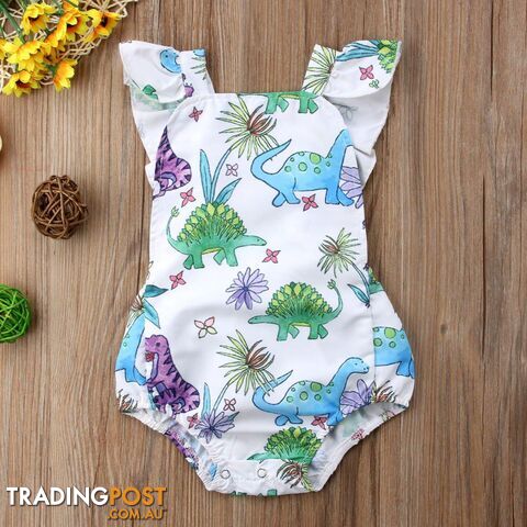 Colourful Dino Romper