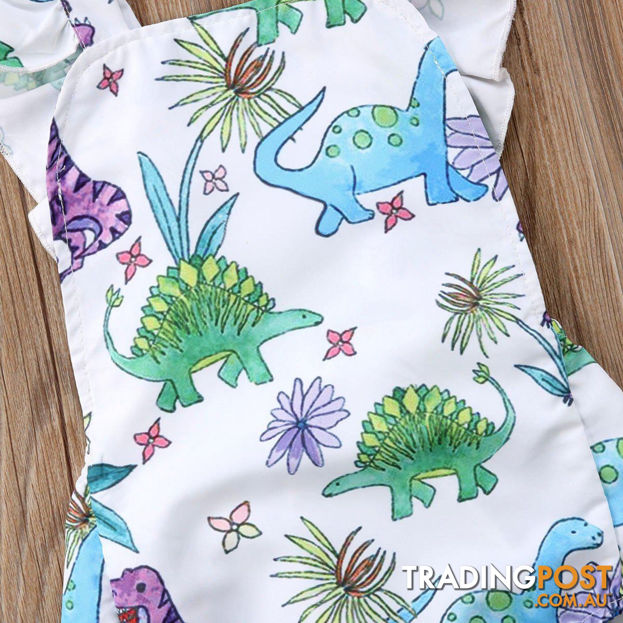 Colourful Dino Romper