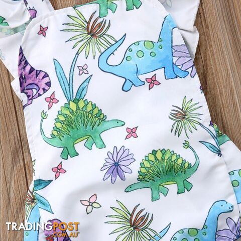 Colourful Dino Romper