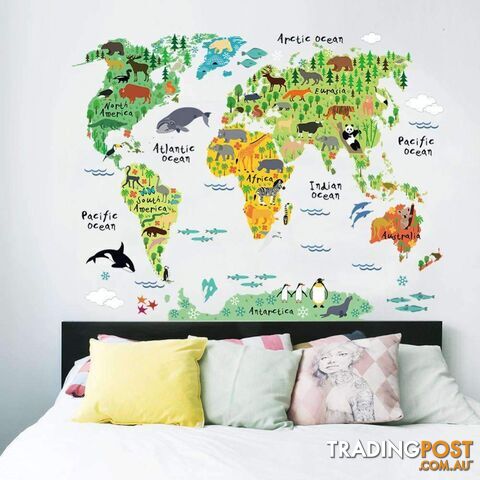 Animal World Wall Sticker