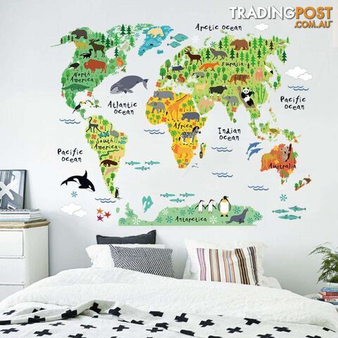 Animal World Wall Sticker