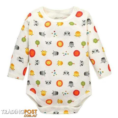 Cartoon Animal Baby Boy & Girl Rompers