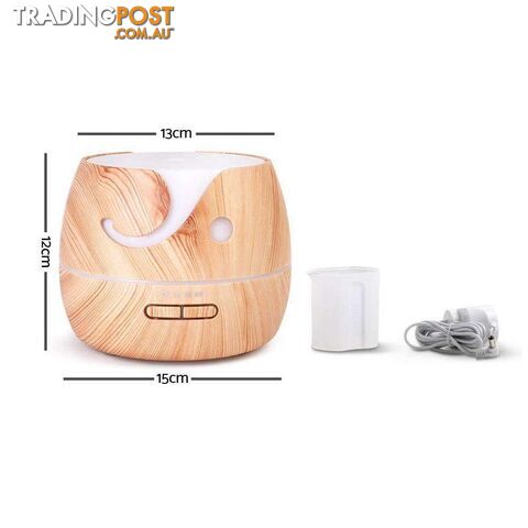 Aroma Diffuser Air Humidifier 400ml Light Wood Grain