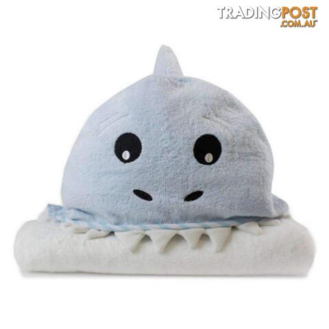 Aussie Animals 'Shark' Novelty Hooded Bath Towel