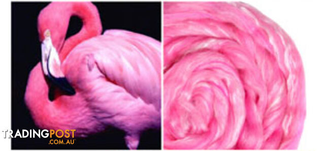 Silk Merino - Flamingo - 100 grams - Ashford - MPN: SMF100