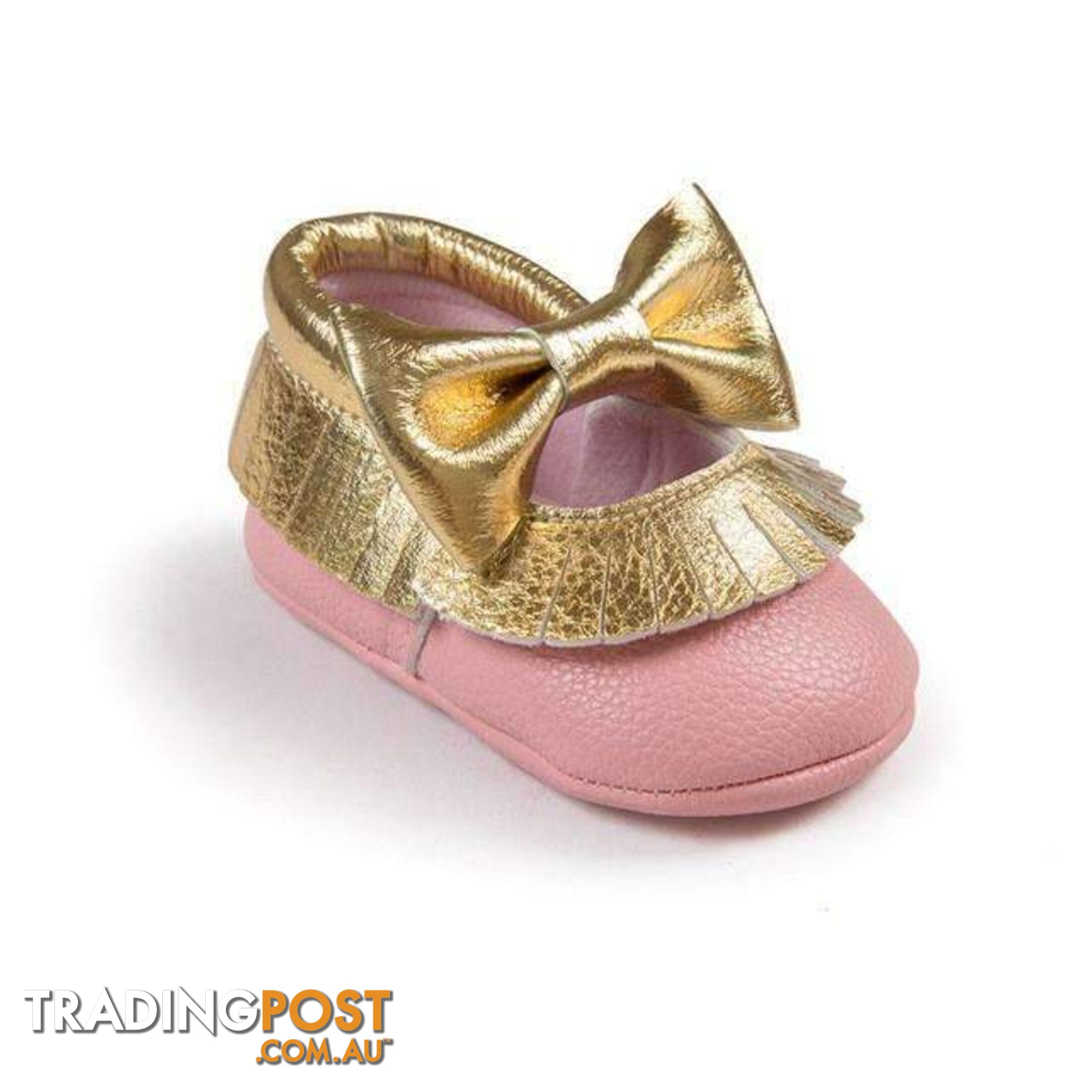 Bubs Fringed Bowknot Moccasins