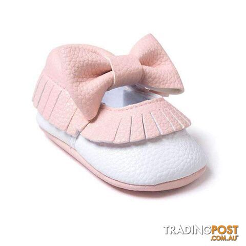 Bubs Fringed Bowknot Moccasins