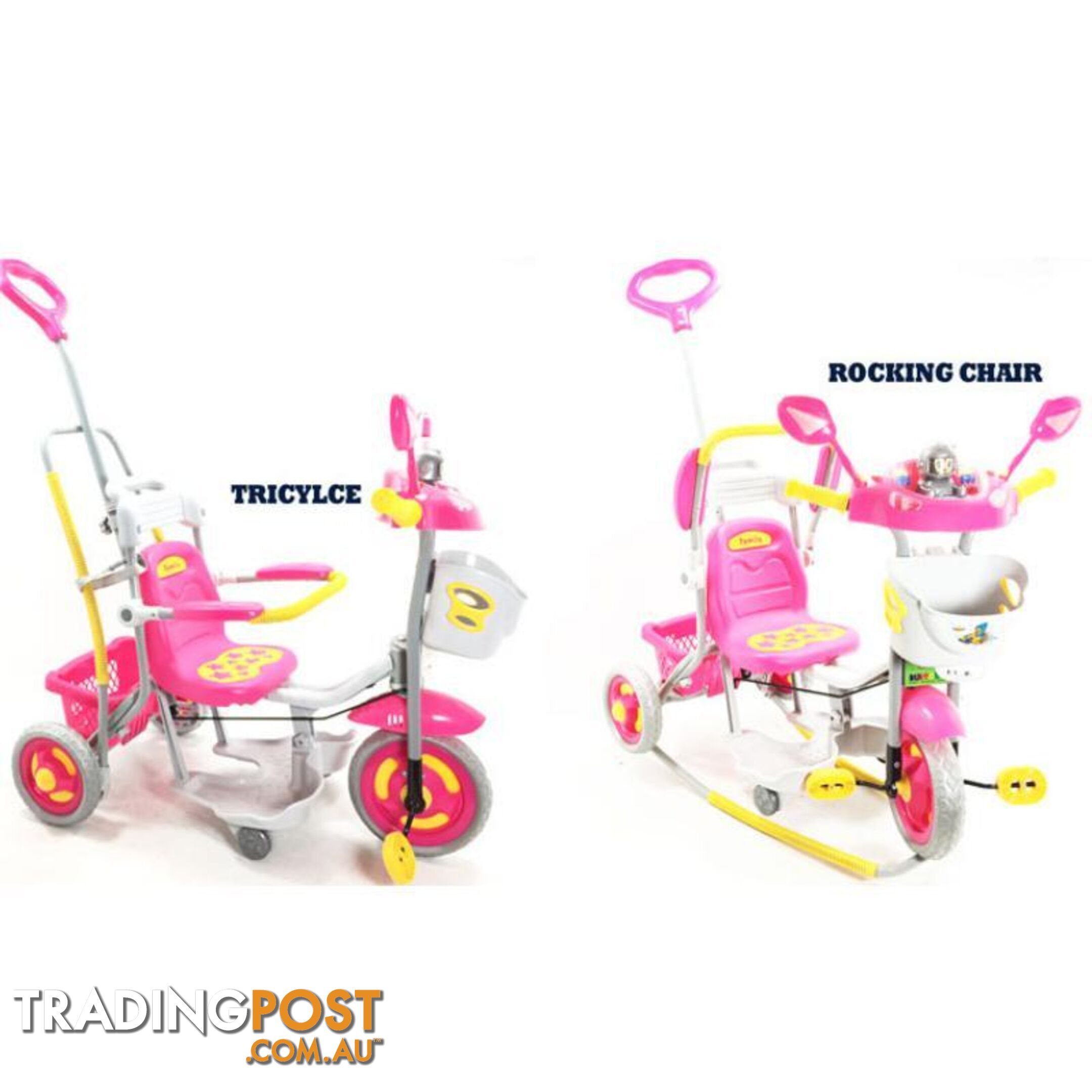 2 in 1 Tricycle & Rocking Chair