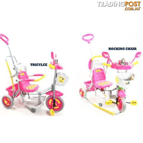 2 in 1 Tricycle & Rocking Chair