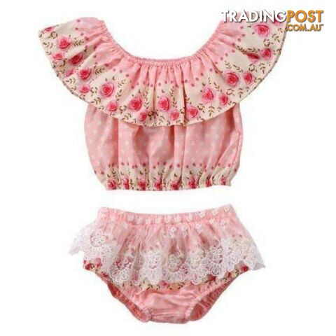 Boutique Floral Pink Set