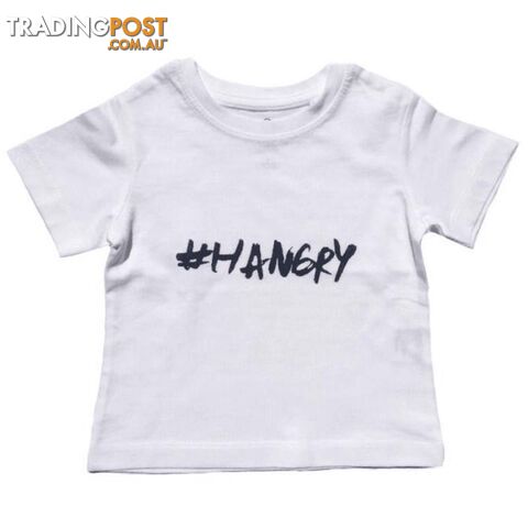 #HANGRY Tee | White