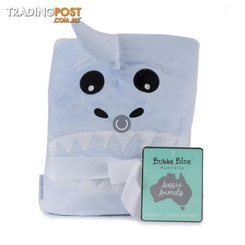 Aussie Animals Shark Novelty Blankie