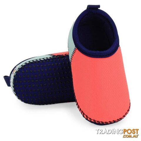 CORAL & MINT ORIGINAL SOFT SOLE BEACH SHOES