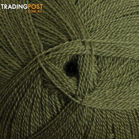 3 Ply Tekapo Yarn - Olive - 100g (454m) - Ashford - MPN: TY922