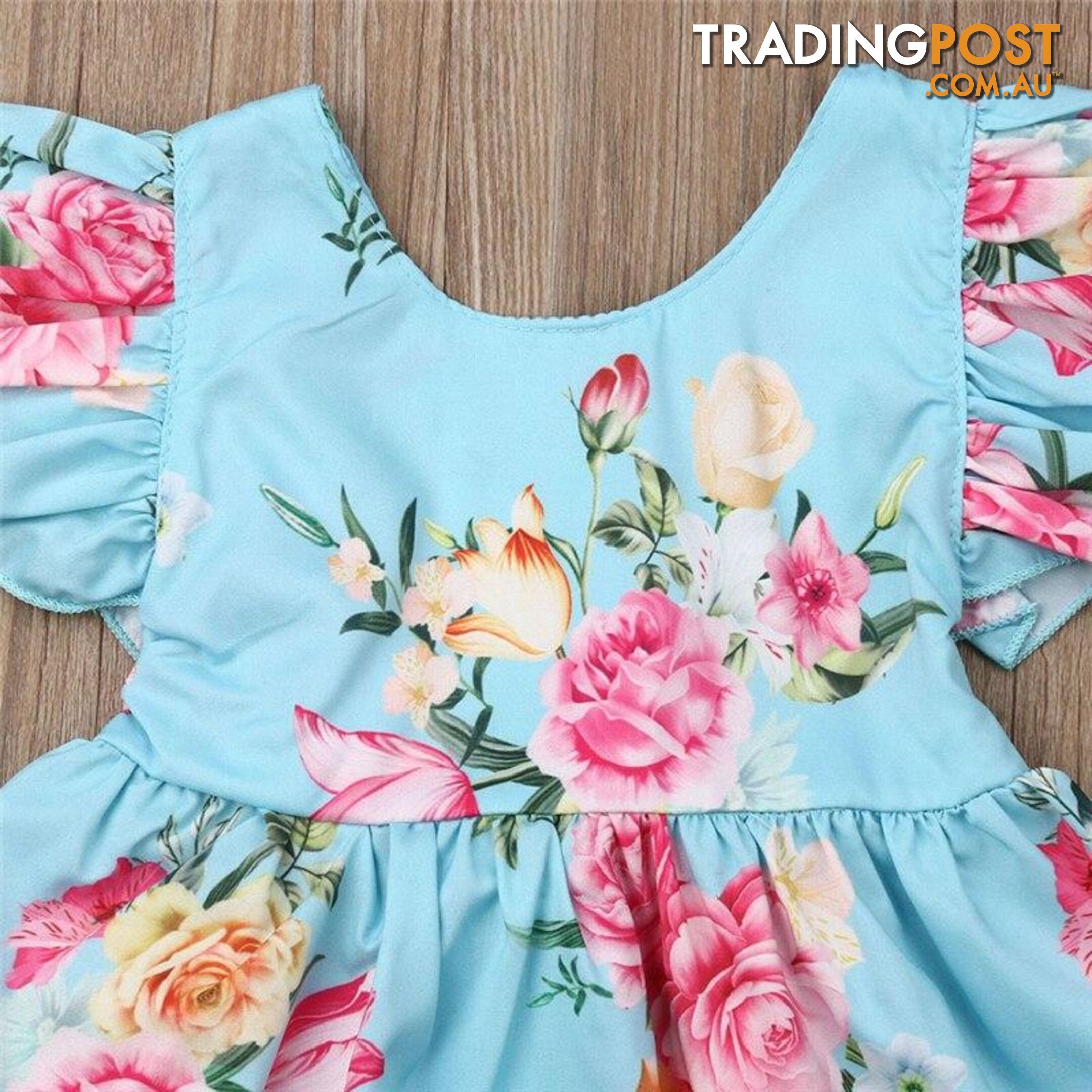 Blue Floral Set