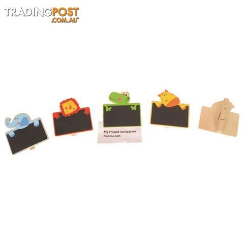 ANIMAL MAGNET CLIP BLACKBOARD