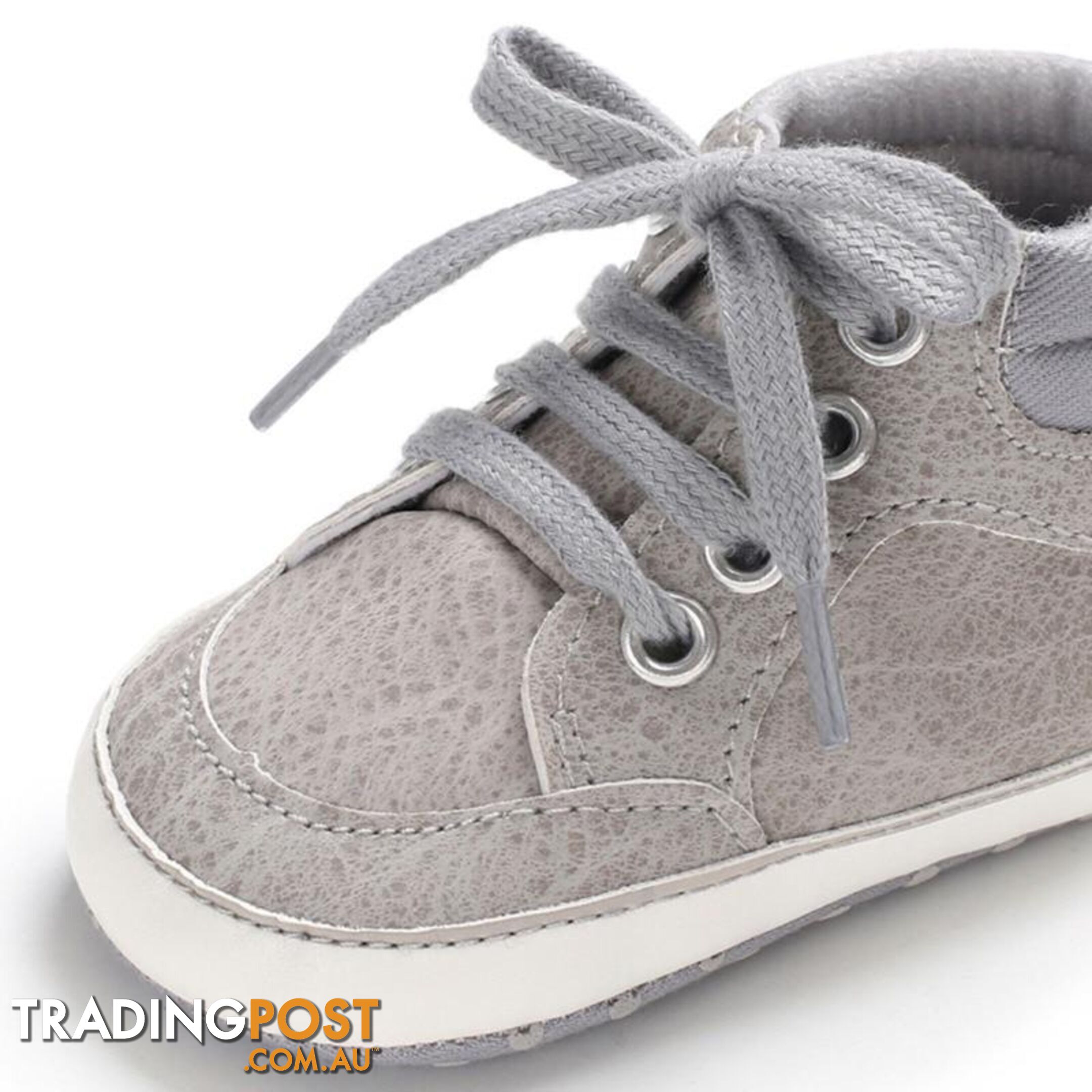 Bubs Grey Lace-up Kicks