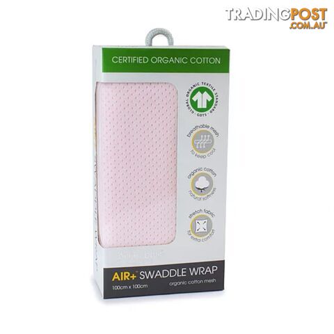 Air+ Swaddle Wrap Pink