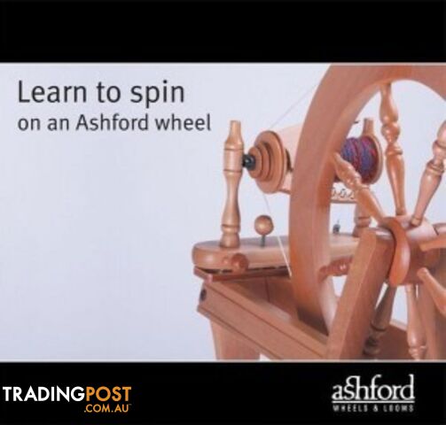 Learn to Spin on an Ashford Wheel - Ashford - MPN: LTS