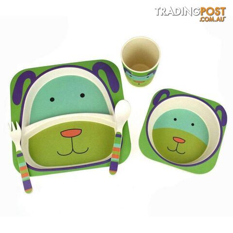 BAMBOOZOO DINNERWARE DOG 5PCS