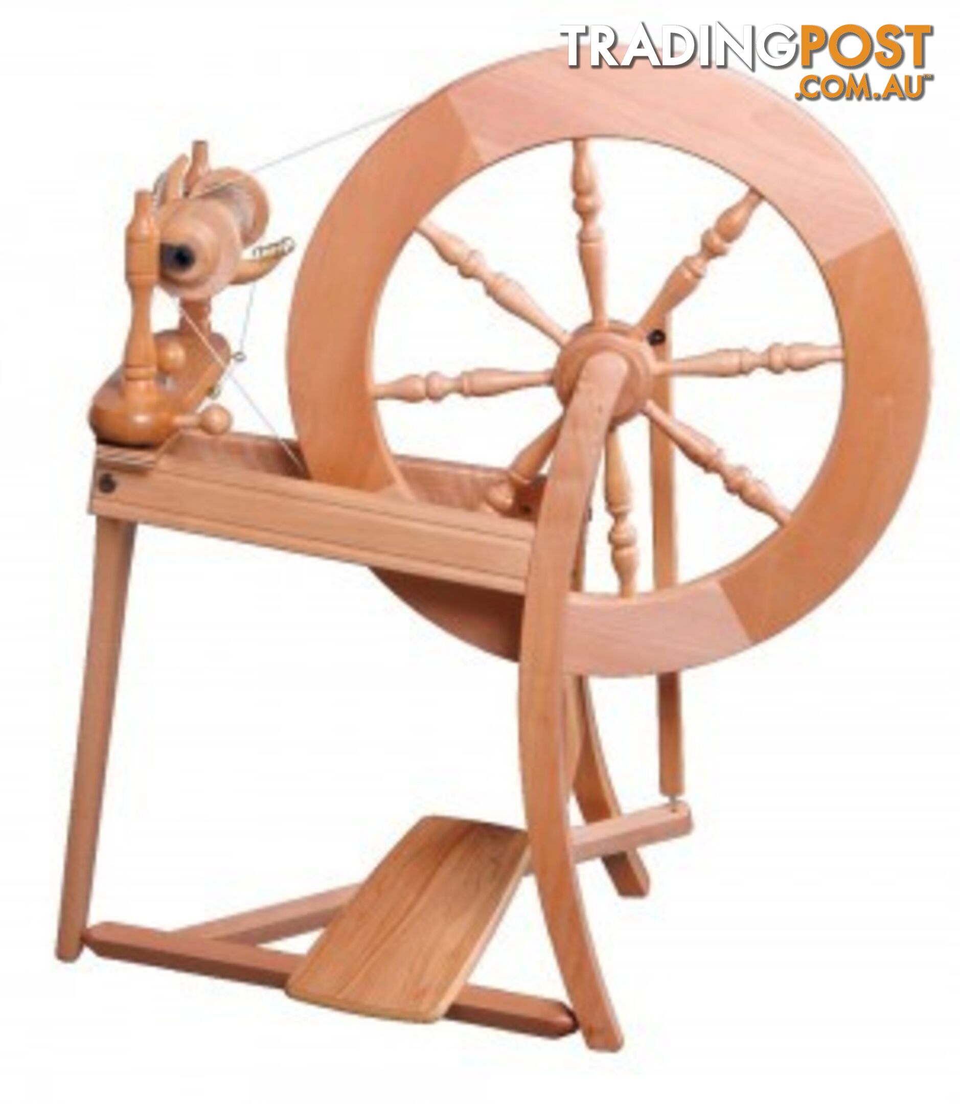 Traditional Spinning Wheel Single Drive  - Lacquered - Ashford - MPN: TDSWL