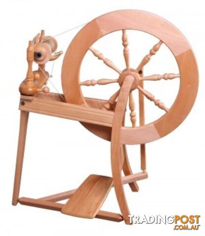 Traditional Spinning Wheel Single Drive  - Lacquered - Ashford - MPN: TDSWL