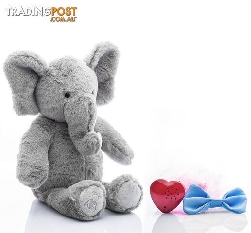 Baby Beats Heartbeats Plush Elephant