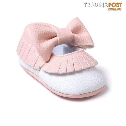 Bubs Fringed Bowknot Moccasins