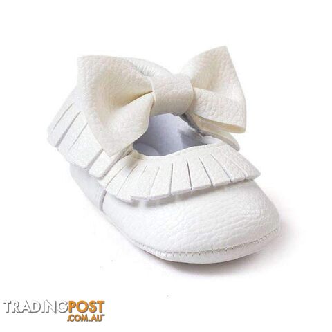 Bubs Fringed Bowknot Moccasins