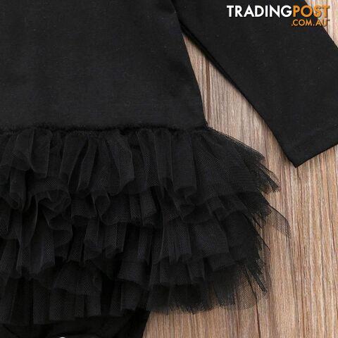 Black Tutu Romper