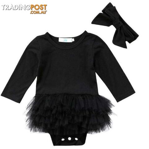 Black Tutu Romper