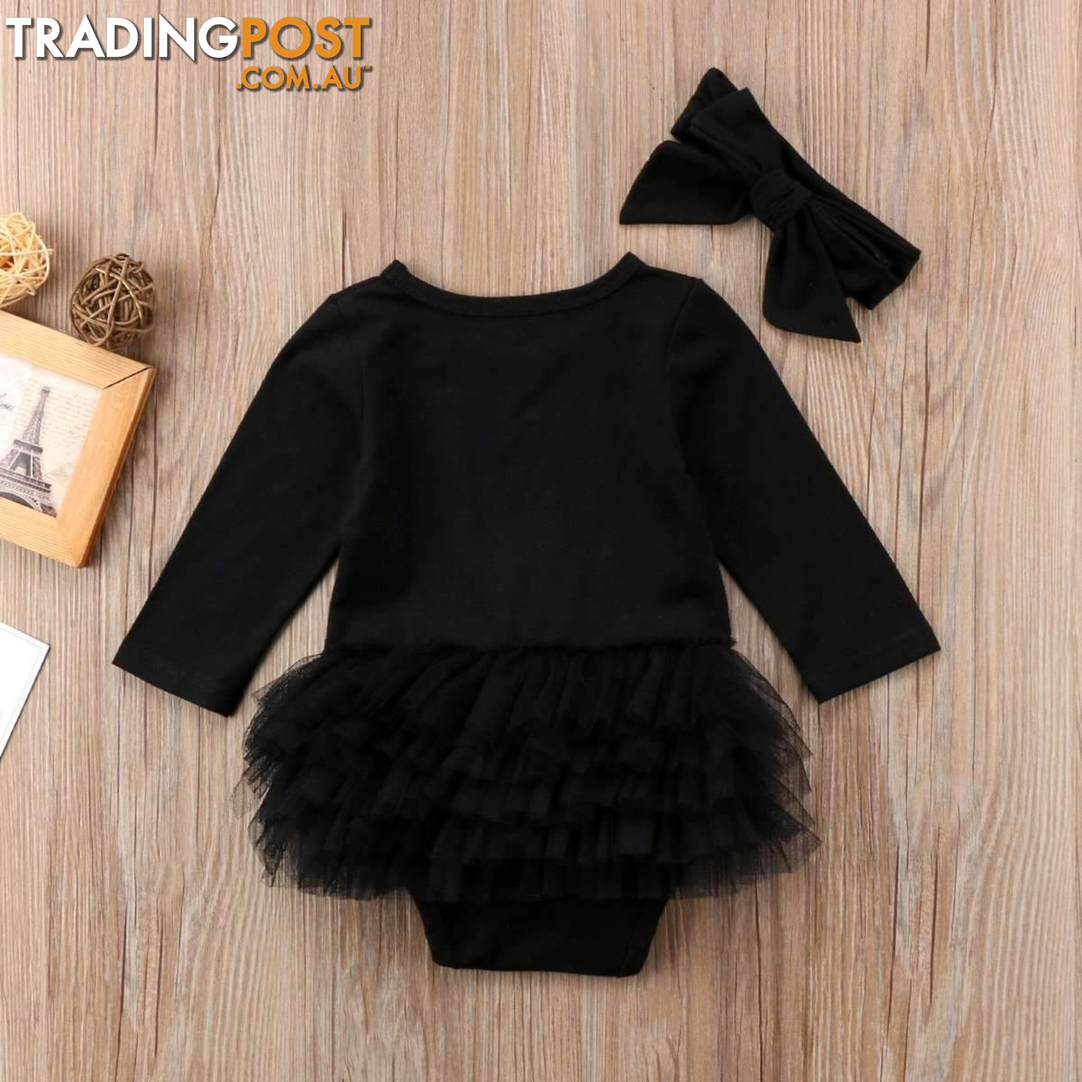 Black Tutu Romper