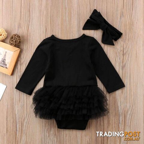 Black Tutu Romper