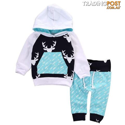 Blue Arrow Deer Set