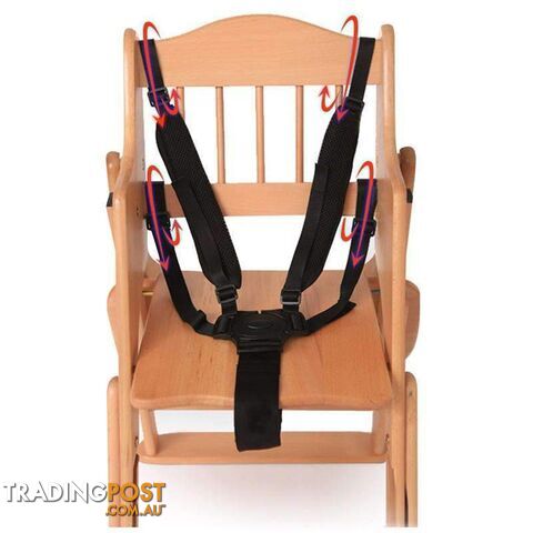 5 Point High Chair Safety Harness