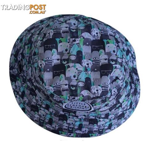 BEARS AND BEASTIES REVERSIBLE BUCKET HAT