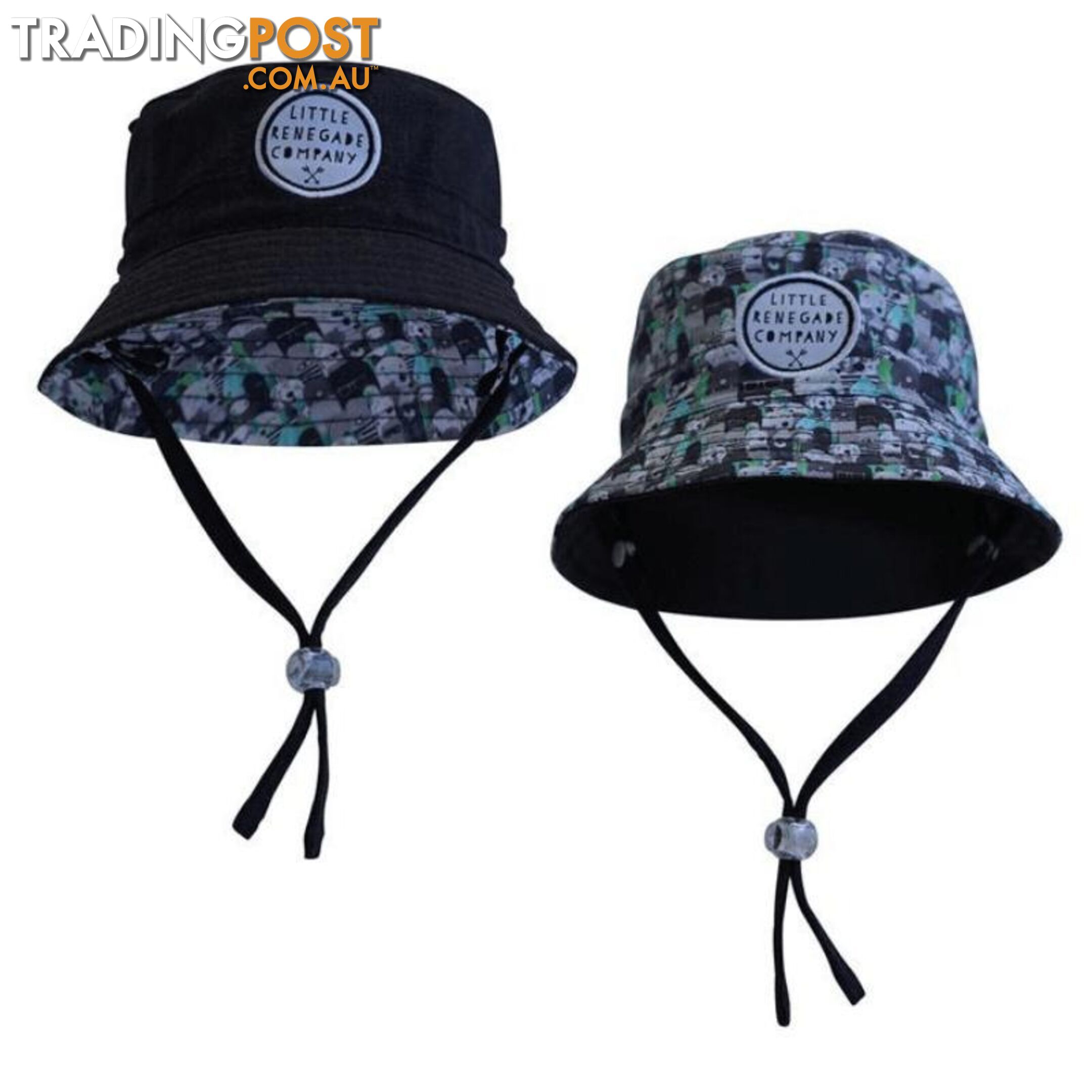 BEARS AND BEASTIES REVERSIBLE BUCKET HAT