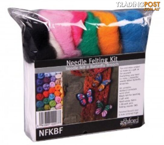 Ashford Felting Kit - Butterflies - MPN: NFKBF