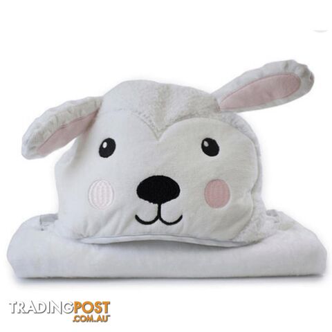 Aussie Animals 'Sheep' Novelty Hooded Bath Towel