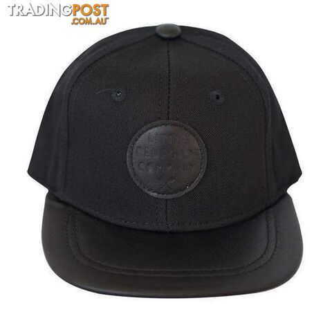 Black on Black Snapback Hat