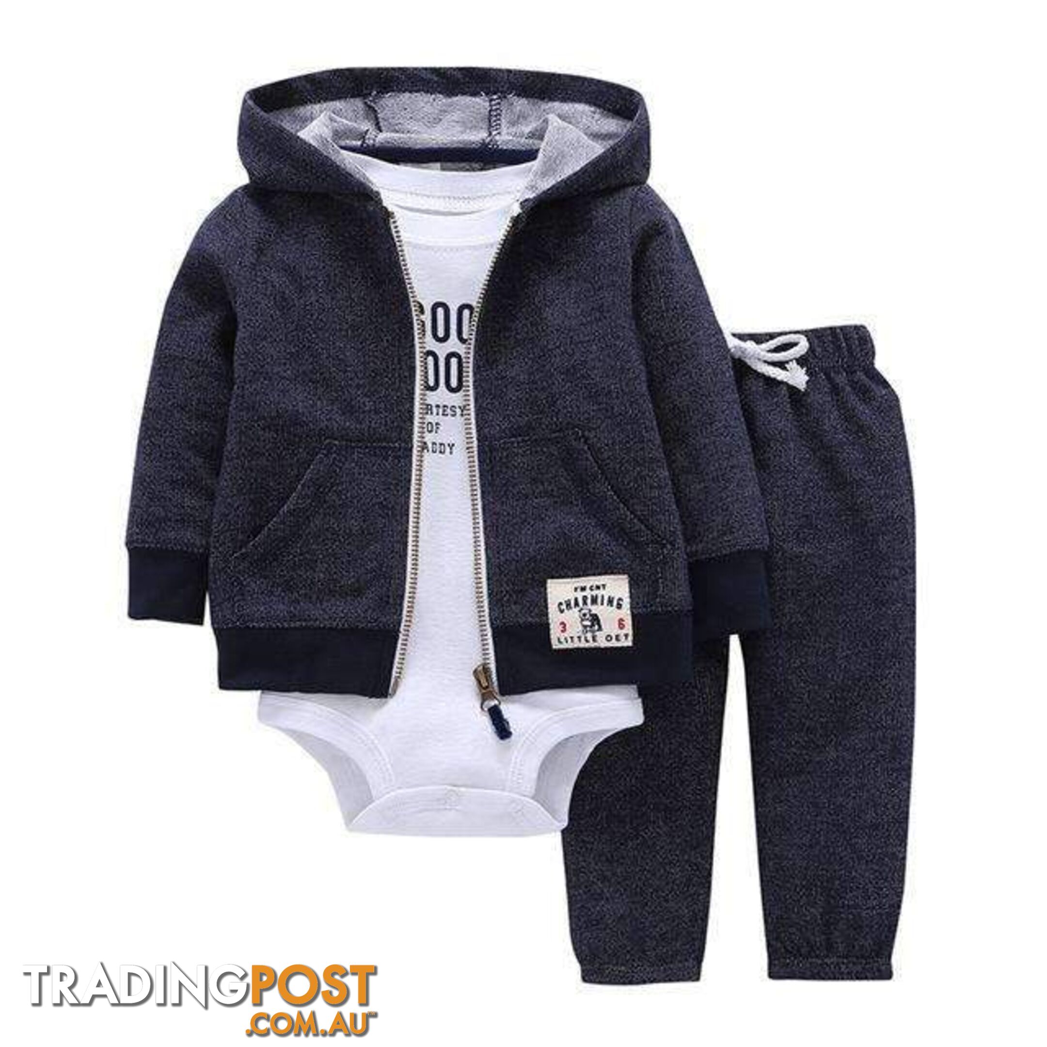 Charcoal Boys Set