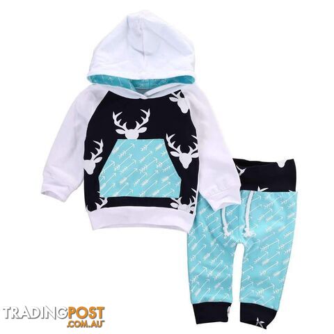 Blue Arrow Deer Set