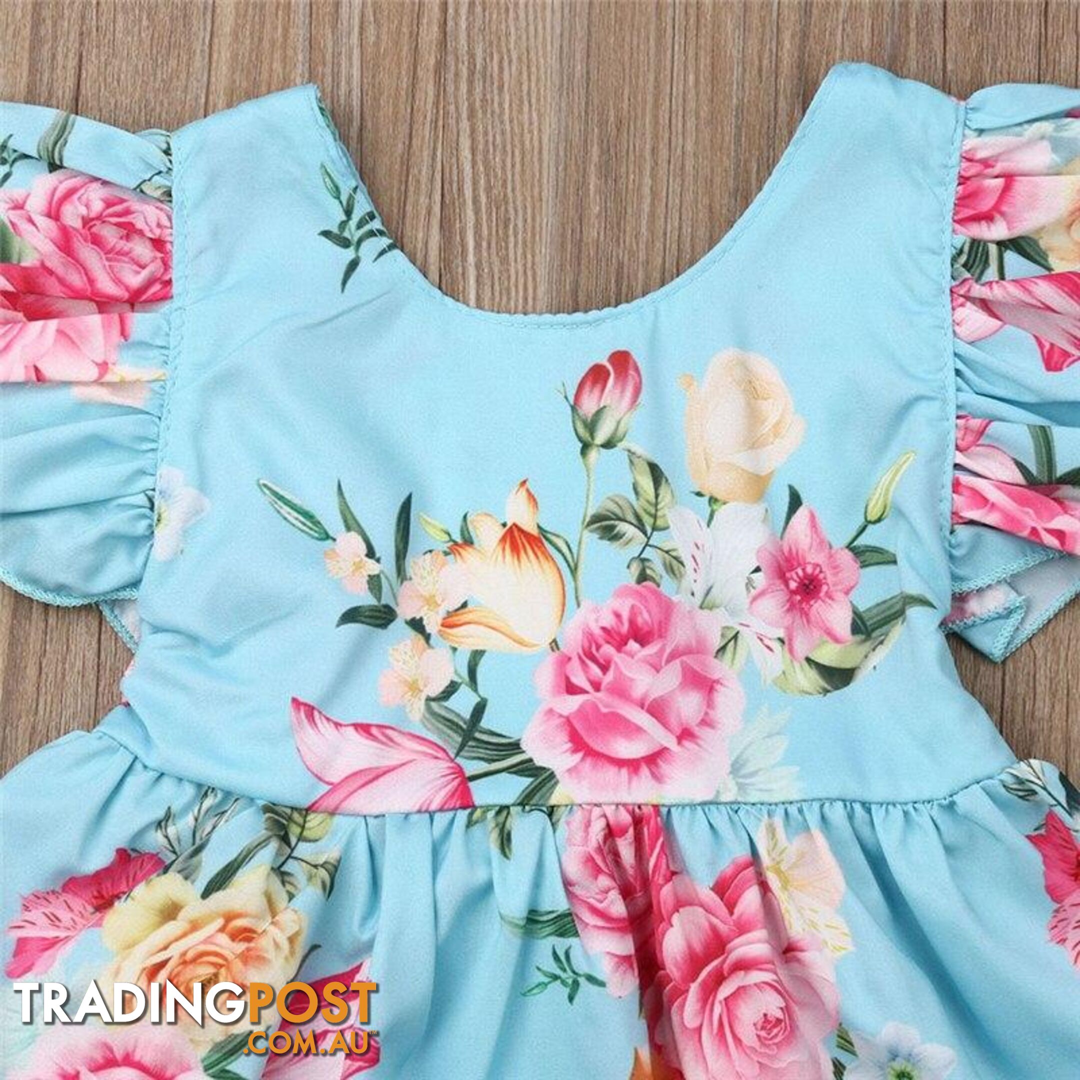 Blue Floral Set