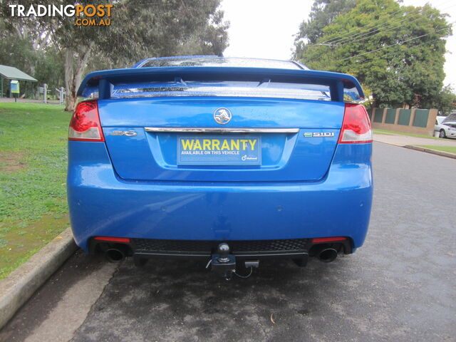 2010 Holden Commodore VE II SV6 Sedan Manual