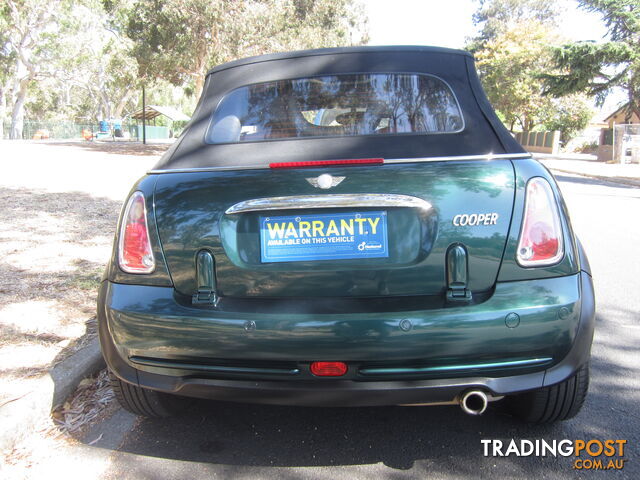 2008 MINI Cabrio R52 COOPER SIDEWALK Convertible Automatic