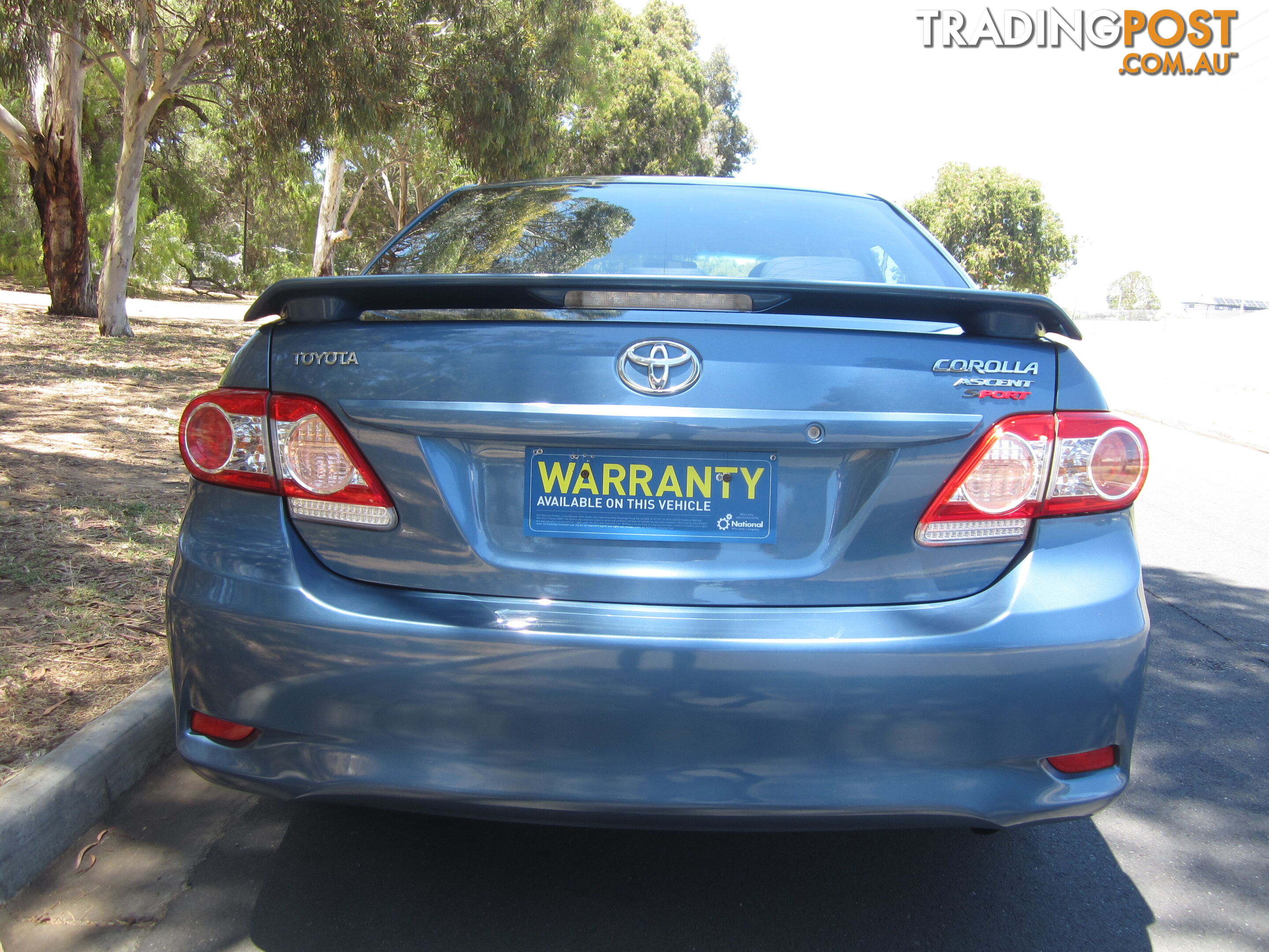 2012 Toyota Corolla ZRE152R ASCENTSPORT Sedan Automatic