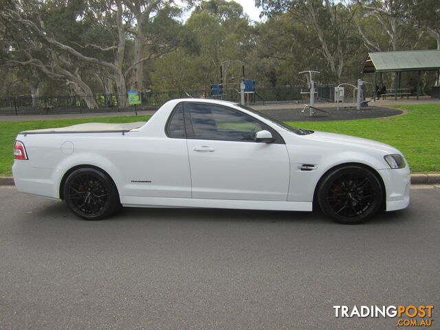 2012 Holden Commodore VE II MY12 SV6 THUNDER Ute Automatic